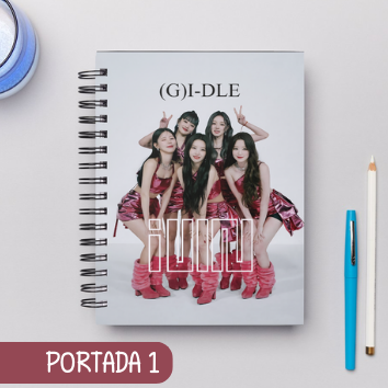 Cuaderno Grupos K Pop - (G)I-DLE