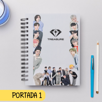 Cuaderno Grupos K Pop - TREASURE