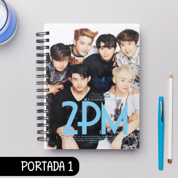 Cuaderno Grupos K Pop - 2PM