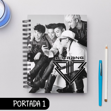 Cuaderno Grupos K Pop - BIGBANG