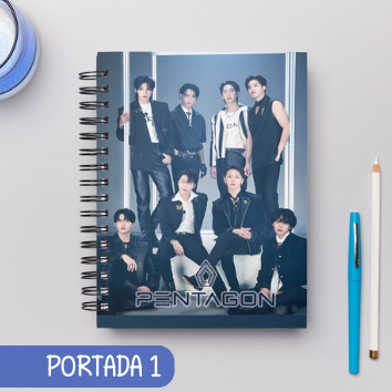 Cuaderno Grupos K Pop - PENTAGON