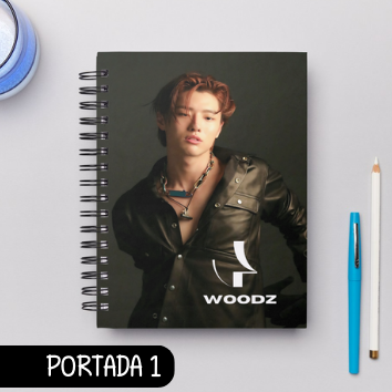 Cuaderno Grupos K Pop - WOODZ