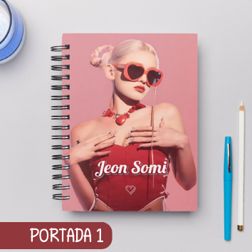 Cuaderno Grupos K Pop - JEON SOMI