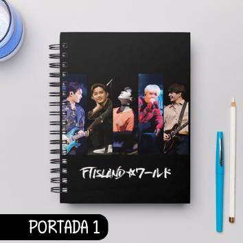 Cuaderno Grupos K Pop - FTISLAND