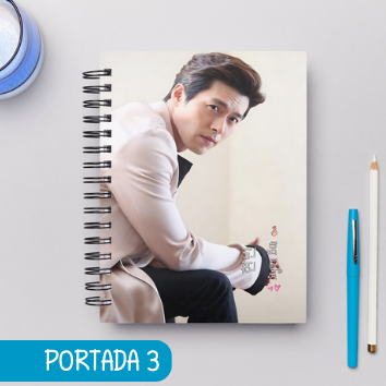 Cuaderno Actores - HYUN BIN