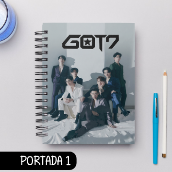 Cuaderno Grupos K Pop - GOT7