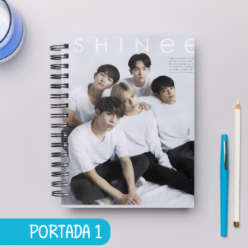 Cuaderno Grupos K Pop - SHINEE