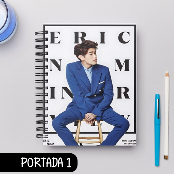 Cuaderno Grupos K Pop - ERIC NAM