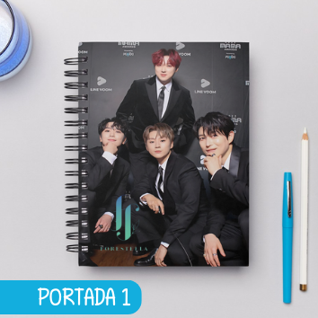 Cuaderno Grupos K Pop - FORESTELLA