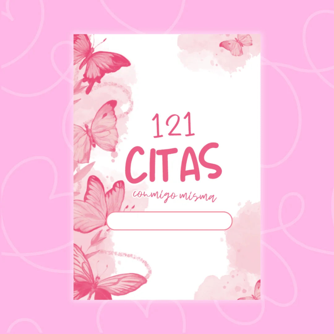 Libro de las 121 citas conmigo misma ✨