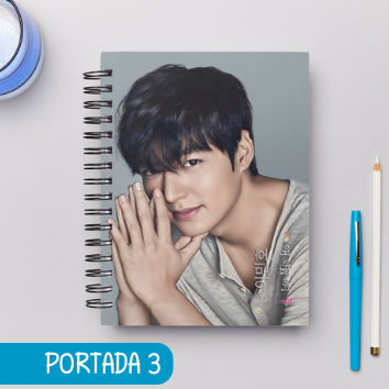 Cuaderno Actores - LEE MIN HO