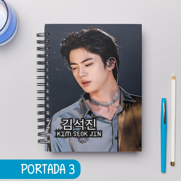 Cuaderno Grupos k pop -BTS Integrantes