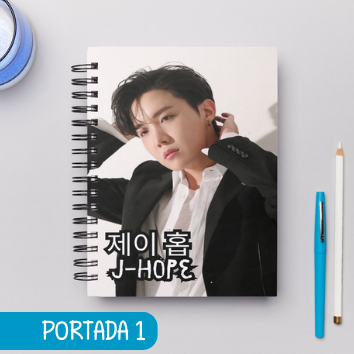 Cuaderno Grupos k pop -BTS Integrantes