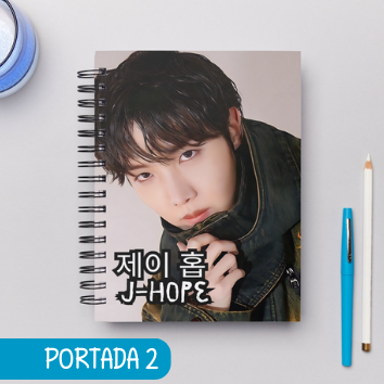 Cuaderno Grupos k pop -BTS Integrantes