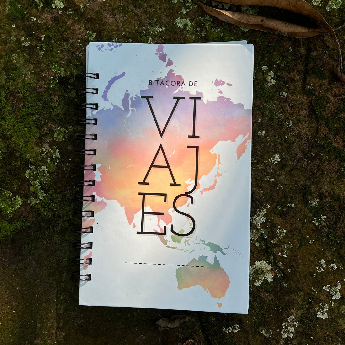 Bitácora de Viajes Internacionales Media Carta