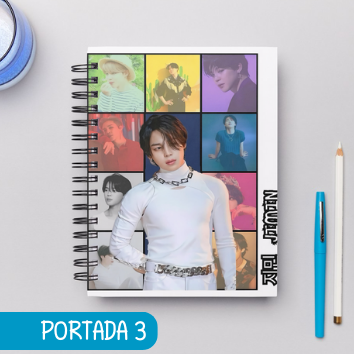 Cuaderno Grupos k pop -BTS Integrantes