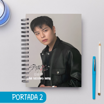 Cuaderno Grupos STRAY KIDS GRUPO E INTEGRANTES