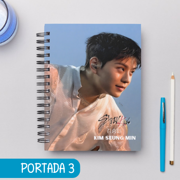 Cuaderno Grupos STRAY KIDS GRUPO E INTEGRANTES