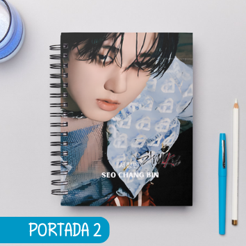 Cuaderno Grupos STRAY KIDS GRUPO E INTEGRANTES