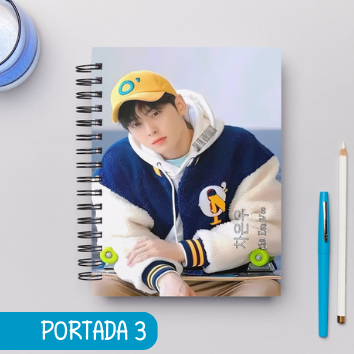 Cuaderno Actores - CHA EUN WOO