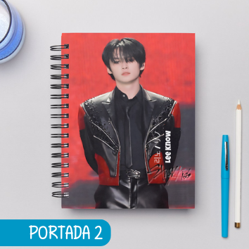 Cuaderno Grupos STRAY KIDS GRUPO E INTEGRANTES