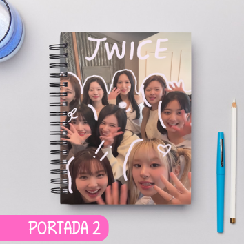 Cuaderno Grupos K Pop - TWICE