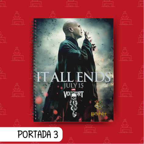 Cuaderno Edición Harry Potter - LORD VOLDEMORT