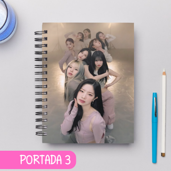 Cuaderno Grupos K Pop - TWICE