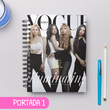 Cuaderno Grupos K Pop - BLACK PINK E INTEGRANTES