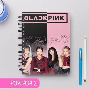 Cuaderno Grupos K Pop - BLACK PINK E INTEGRANTES
