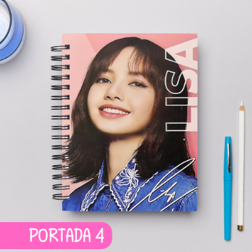 Cuaderno Grupos K Pop - BLACK PINK E INTEGRANTES