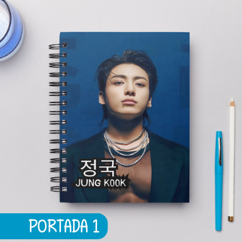 Cuaderno Grupos k pop -BTS Integrantes