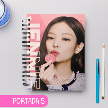 Cuaderno Grupos K Pop - BLACK PINK E INTEGRANTES