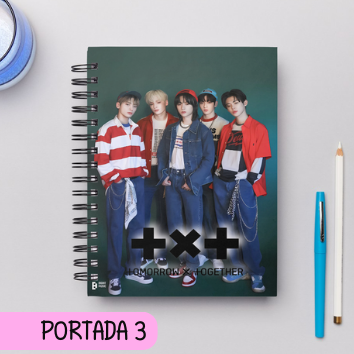 Cuaderno Grupos K Pop - TXT TOMORROW X TOGETHER