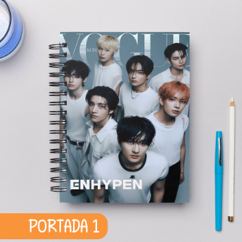 Cuaderno Grupos K Pop - ENHYPEN