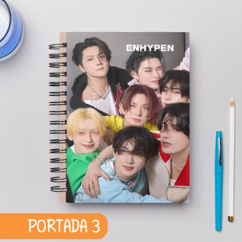 Cuaderno Grupos K Pop - ENHYPEN