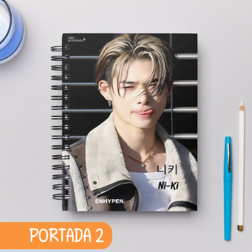 Cuaderno Grupos K Pop - NI - KI (ENHYPEN)