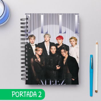 Cuaderno Grupos K Pop - ATEEZ