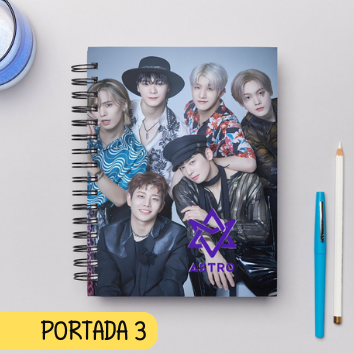 Cuaderno Grupos K Pop - ASTRO