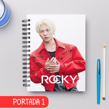 Cuaderno Grupos K Pop - ROCKY