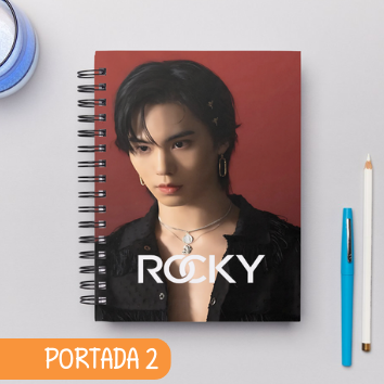 Cuaderno Grupos K Pop - ROCKY