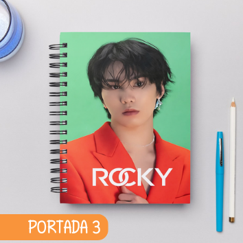 Cuaderno Grupos K Pop - ROCKY