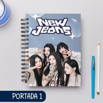 Cuaderno Grupos K Pop - NEW JEANS