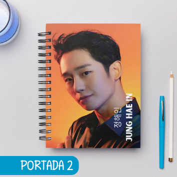 Cuaderno Actores - JUNG HAE IN