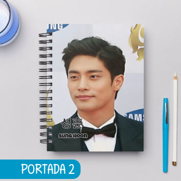 Cuaderno Actores - SUNG HOON