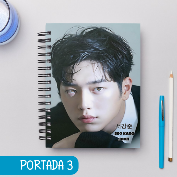 Cuaderno Actores - SEO KANG JOON