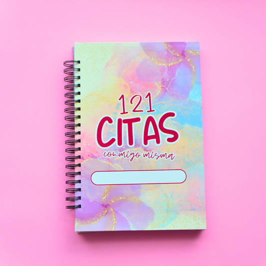 Bitácora de las 121 citas conmigo misma ✨ (Libro de las 100 citas conmigo misma mejorado)