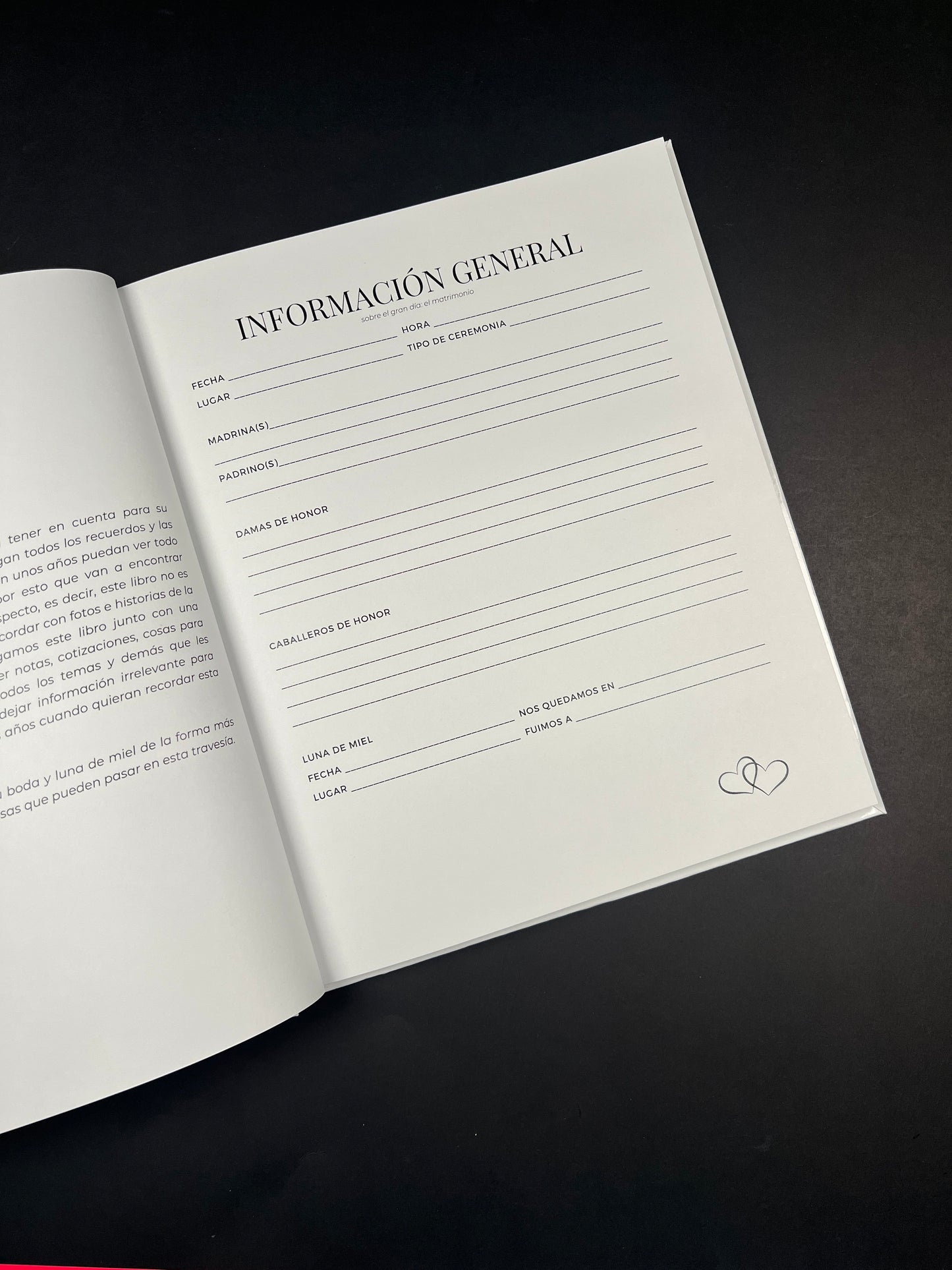 Bitácora de Matrimonio