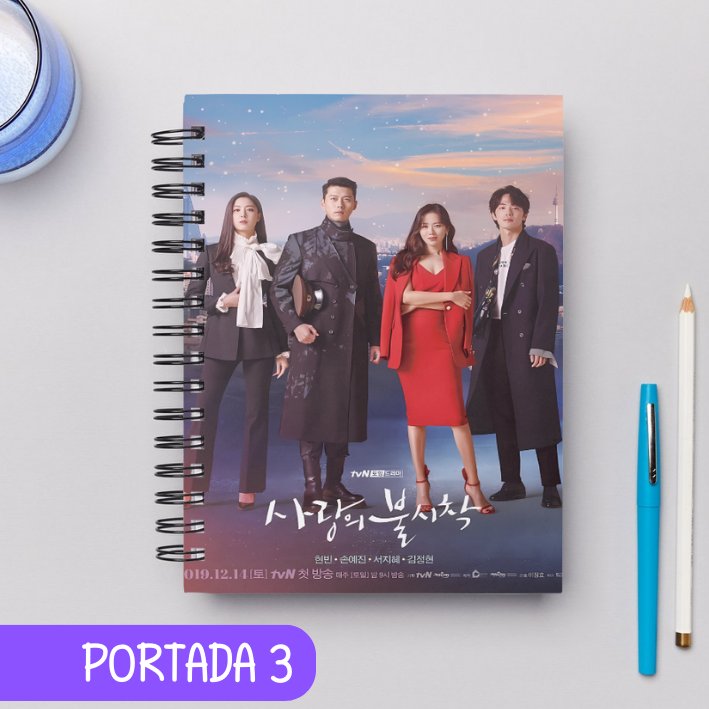 Cuaderno K dramas - Aterrizaje de Emergencia en Tu Corazón