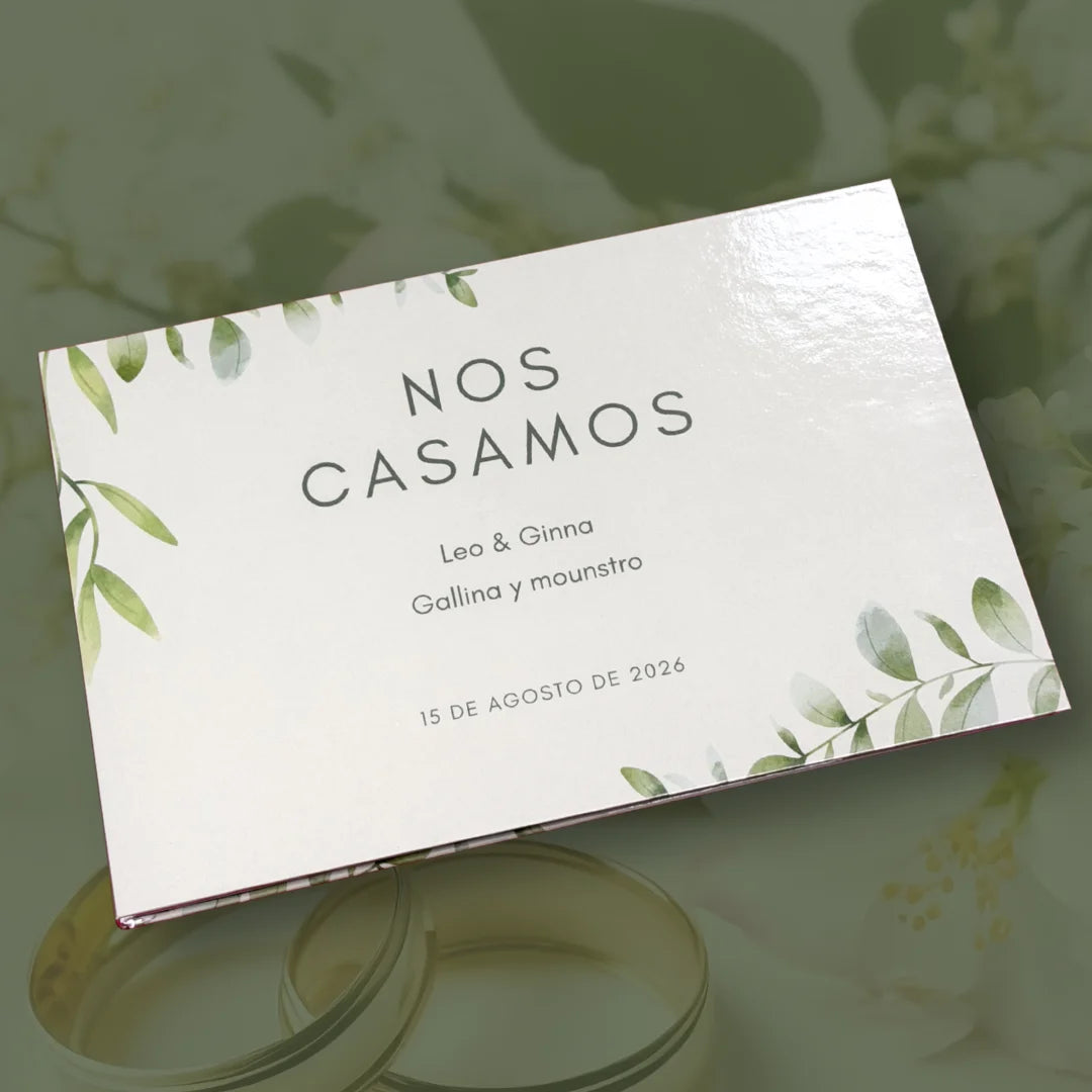 Libro de Firmas Matrimonio ✒️🤍